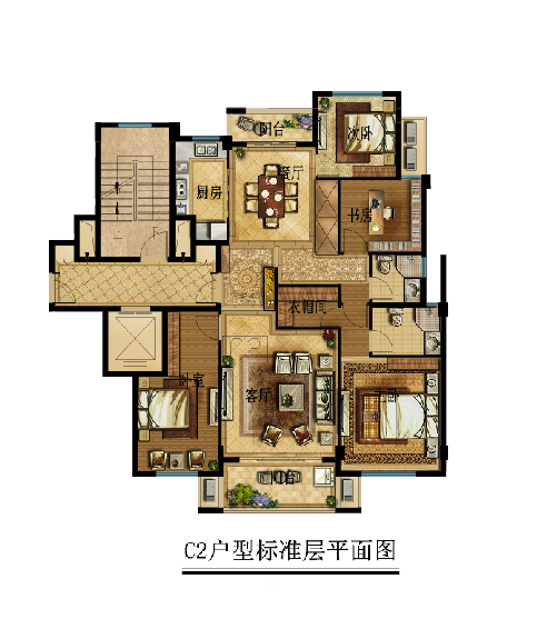 A户型 建筑面积：A户型